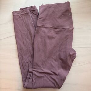 mauve lululemon aligns